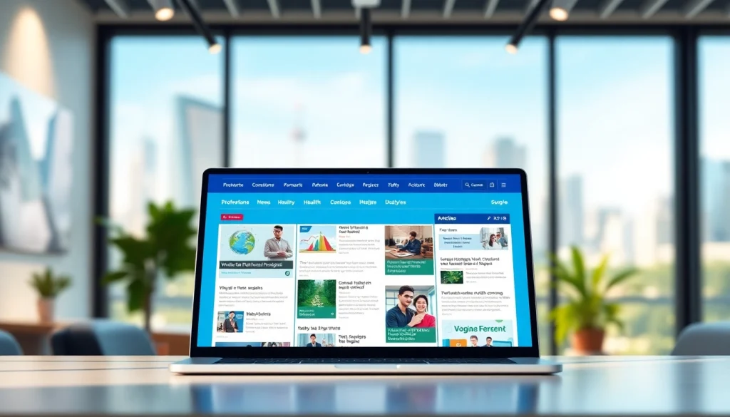 Engaging interface of https://spectacle.com.ua capturing diverse articles on health, technology, and lifestyle.