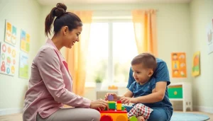 Engaging ABA therapy session for children at https://www.kiddsaba.com, showcasing interactive learning.