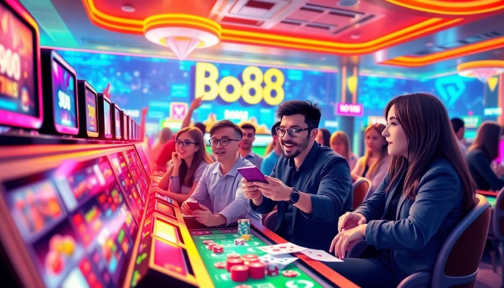 Bermain di bos88 dengan keseruan dan suasana kasino virtual yang menggembirakan.