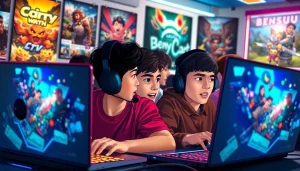 Main event gamers beraksi saat bermain bensu4d game dengan suasana energik.