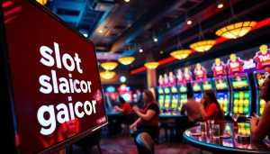 Menggembirakan saat bermain slot gacor dengan layar pemenang di kasino yang meriah