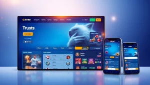 AF88 online betting platform interface showcasing diverse gaming options and user-friendly design.