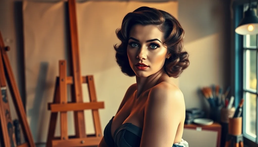 Admire stunning pin-up art inspired by Alberto Vargas at https://www.esquirevargas.com showcasing vintage glamor.