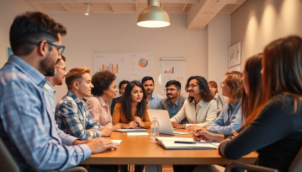 Bezoekers op https://enqueteplein.nl bespreken enquêtes en analyses in een professionele setting.