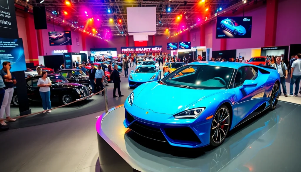 Experience the excitement of the Auto Cars Show featuring stunning vehicles on display.