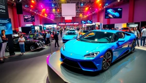 Experience the excitement of the Auto Cars Show featuring stunning vehicles on display.