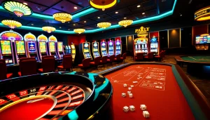 KJC AC 1 offers a thrilling casino environment with roulette, slots, and poker.