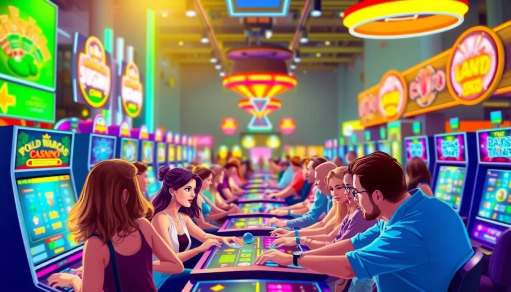 Kasinojitu menawarkan pengalaman bermain yang mendebarkan dengan suasana kasino yang energik.