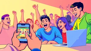 Players immersed in the Jalwa game, showcasing excitement and community engagement in online gaming.