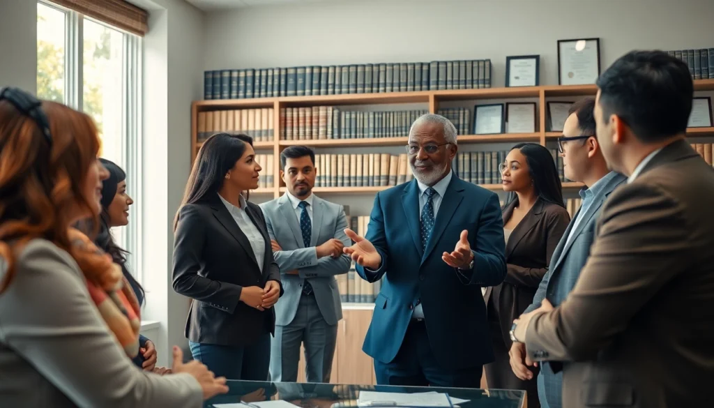 Navigate legal options with professionals at https://www.ihavealawsuit.com in a contemporary office.