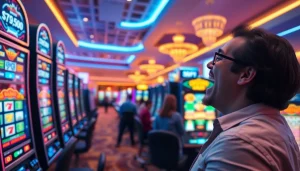 Menang di komengtoto dengan suasana kasino online yang penuh warna dan menggembirakan