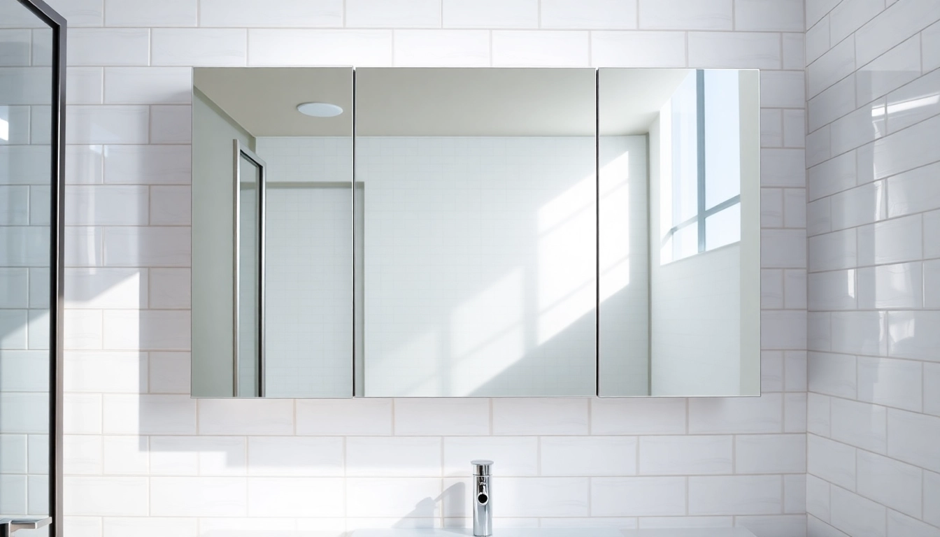 Moderne Badezimmergestaltung mit sonni Spiegelschrank: Funktionalität und Stil vereint