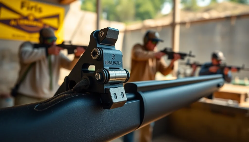 Showcase of a 3 position forced reset trigger, featuring its components and mechanics in an engaging shooting environment.