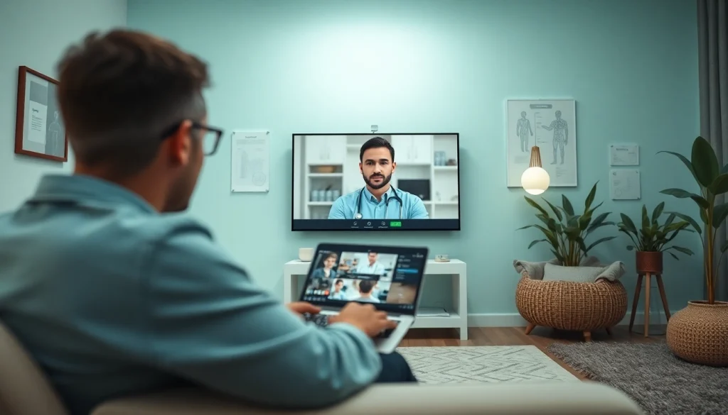 DMMオンラインクリニック AGA 口コミ 動画相談シーン、専門的なオンライン薄毛治療を紹介。