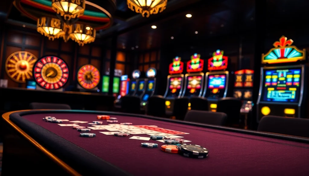 u888bet table game with stunning poker setup and vibrant roulette wheel