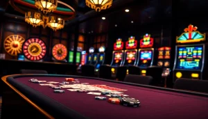 u888bet table game with stunning poker setup and vibrant roulette wheel