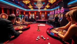 Experience the thrill of gambling with luong son tv as players engage in exciting casino games.