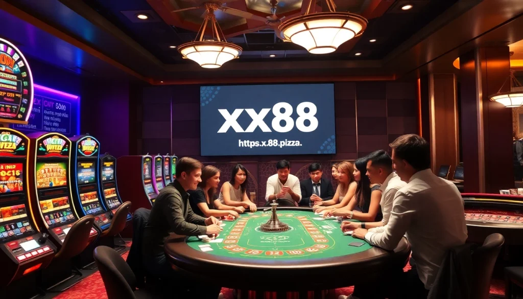 Experience the thrill of winning at https://xx88.pizza/ with vibrant casino games and excited players.