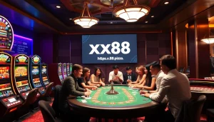 Experience the thrill of winning at https://xx88.pizza/ with vibrant casino games and excited players.
