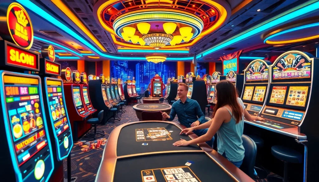 Experience exhilarating gameplay at https://duel-rewards.com with stunning visuals of a virtual casino.