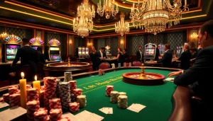 Experience the thrilling atmosphere of lc88 bio with players enjoying classic casino games.