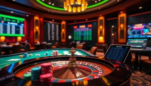 Experience the excitement of gambling at OK365 Trang chủ with immersive casino visuals.