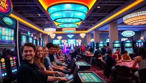 Experience the exhilarating gameplay at the best online casinos in Canada with diverse options and engaging atmosphere.