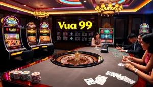 Experience the luxury of Vua99 casino with thrilling games and vibrant slot machines.