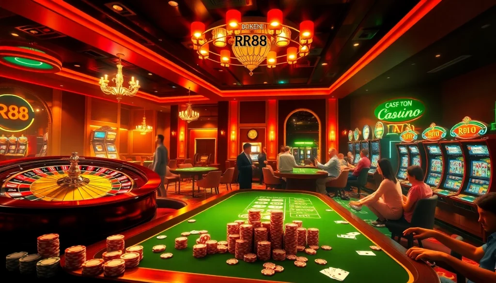 Join the excitement at rr88 by playing dynamic casino games with thrilling action.