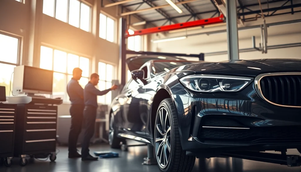 Providing quality car service near me in a professional auto maintenance workshop.