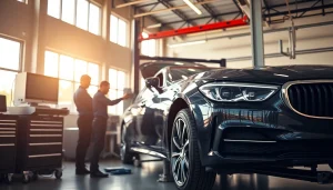 Providing quality car service near me in a professional auto maintenance workshop.