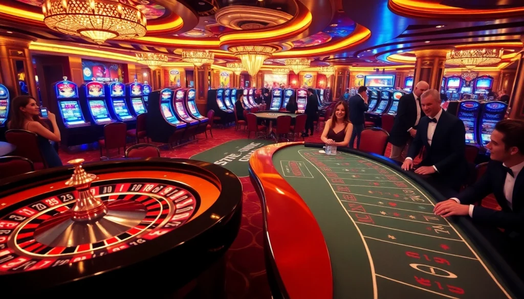 Niềm phấn khích khi cá cược tại casino Betvip với roulette, bàn poker và máy đánh bạc.