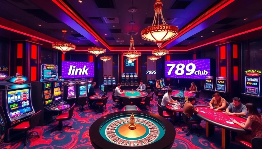 Engage with the excitement of link vào 789club featuring vibrant casino games and lively players.