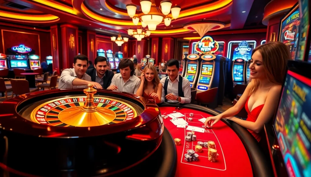 Experience the thrill of gambling at KK win with engaging casino games and vibrant players.
