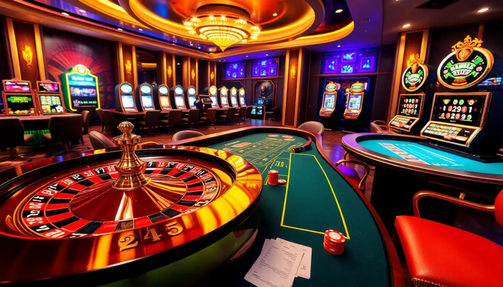 Experience the thrill of online gambling at 79king com with exciting casino visuals.