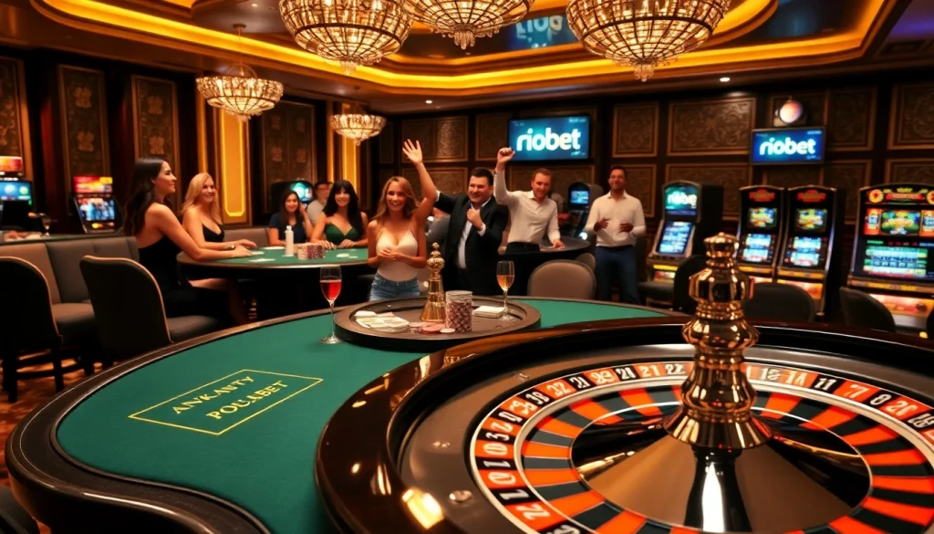 Experience the excitement of riobet with glamorous casino action and vibrant roulette.