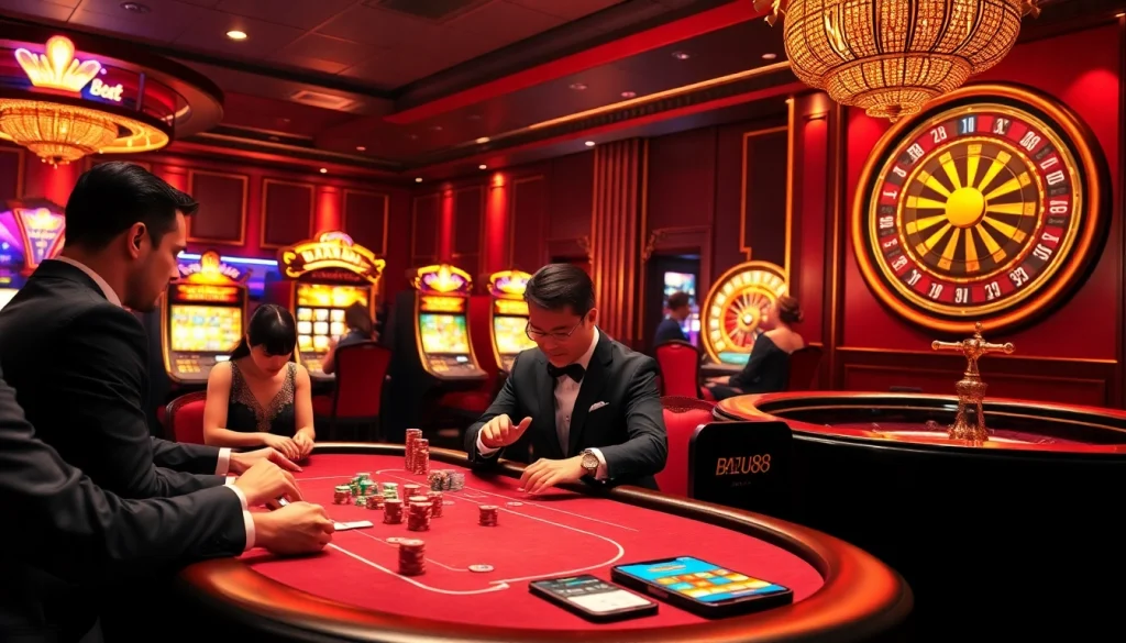 Experience the thrill of Babu88 casino with high-stakes poker games and vibrant slot machines.