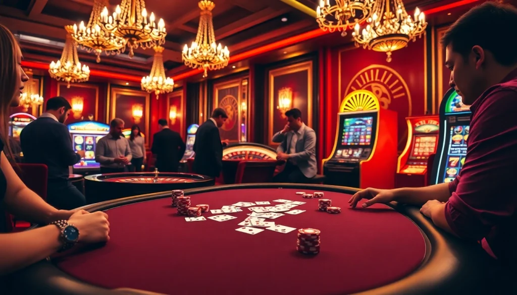 Experience the thrill of god55 casino with vibrant games and exciting gambling action.