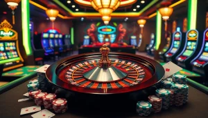 Experience the thrill of jbo vietnam with vibrant casino gameplay featuring roulette and poker.