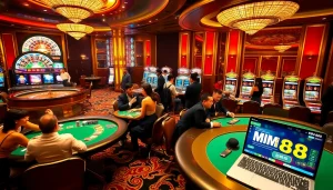 Experience the excitement of gambling at https://mm88.sa.com/ with vibrant tables and online interactions.
