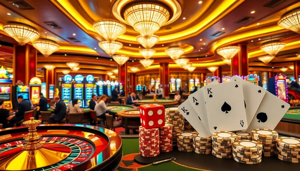 Play thrilling games at K88's luxurious casino with vibrant tables and exciting action.