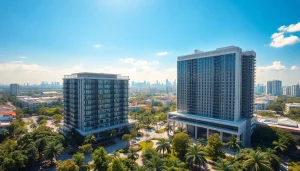 Showcasing the ambitious tampines st 95 ec development amidst a vibrant urban landscape.