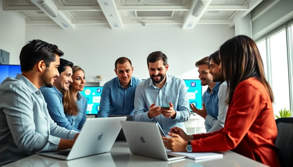 Boost social media presence with a professional team collaborating at https://boost-social-media.com.