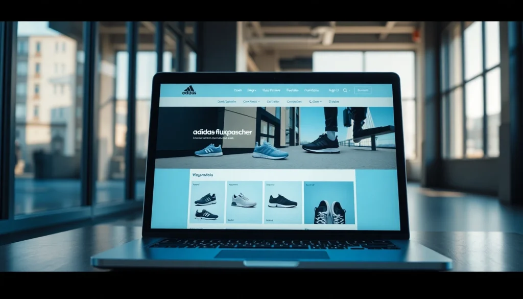 Découvrez des produits de adidasfluxpascher.fr dans un cadre urbain moderne et vibrant.