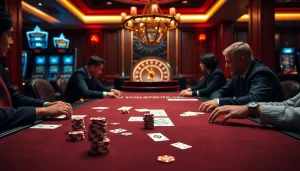 Experience luxury gaming at https://xx88.promo/ with professional poker players and vibrant casino elements.