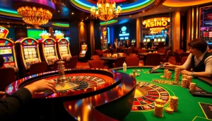 Experiencing thrilling action at Trang Chủ QQ88 with exciting casino games and vibrant atmosphere.