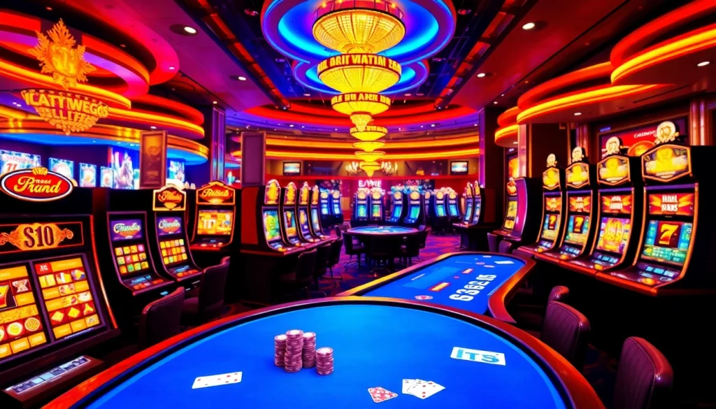 Explore online casinos in Canada with vibrant virtual gaming tables and exciting atmosphere.