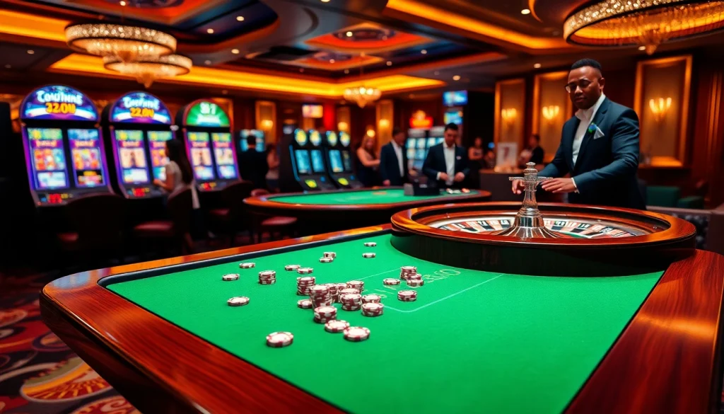 Experience the thrilling action at 32win with a vibrant casino atmosphere and engaging gameplay.