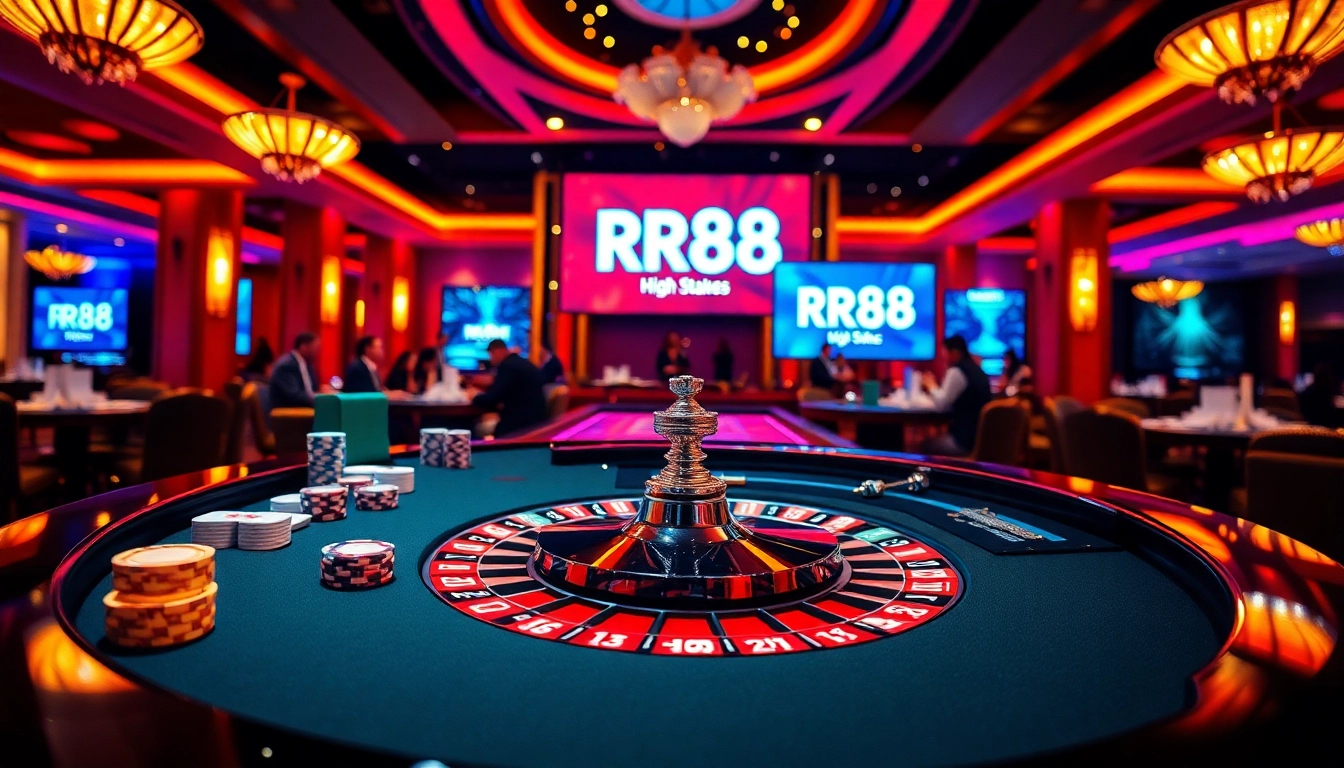 Experience the thrill of RR88 with vibrant casino games and professional dealers.