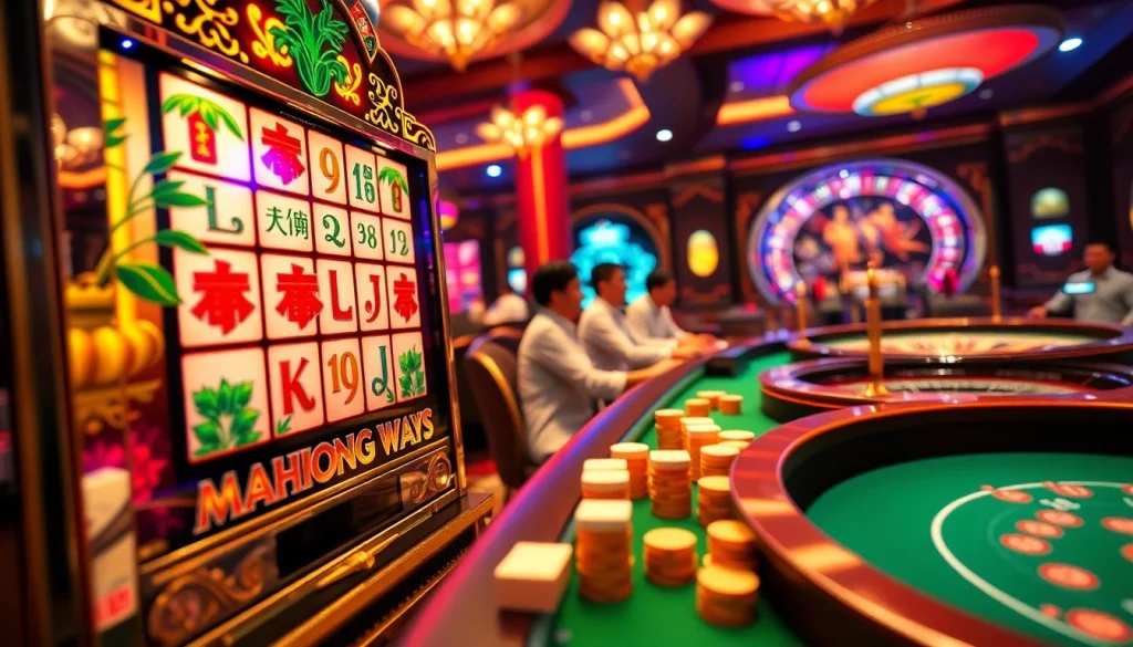 Rasakan sensasi Mahjong Ways 2 di lingkungan kasino yang seru.